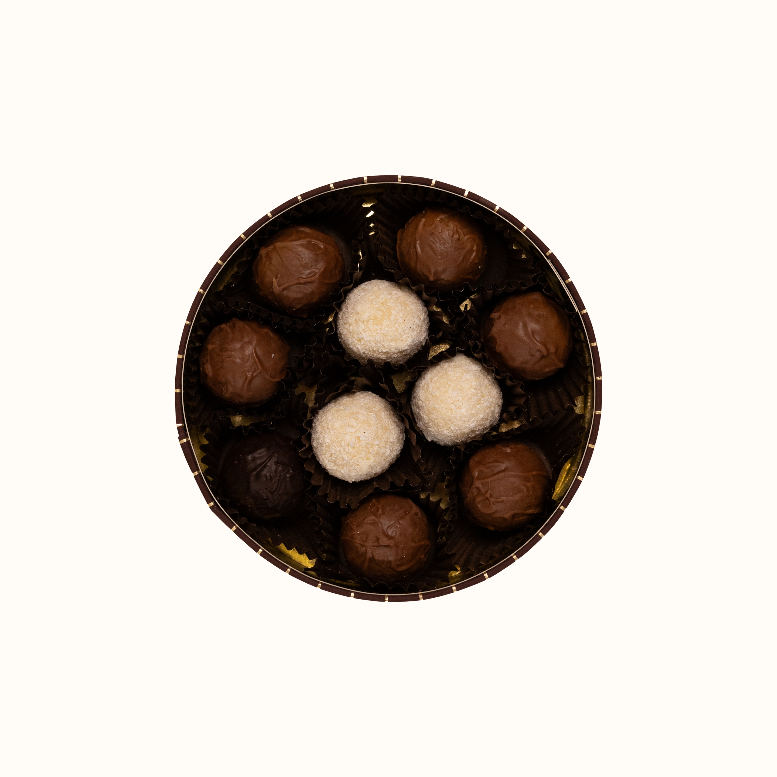 250g Trüf Çikolata Seçkisi Kahverengi