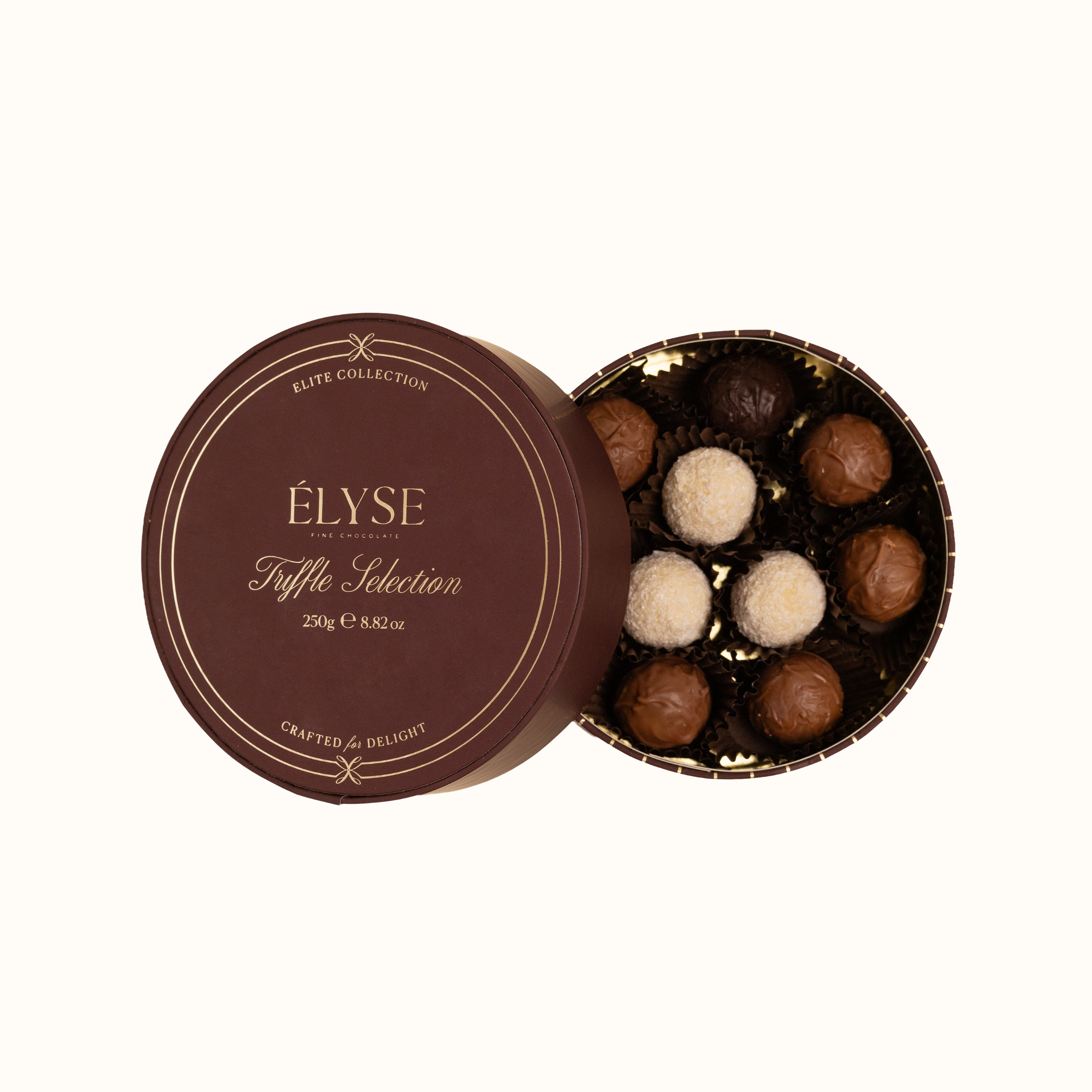 250g Trüf Çikolata Seçkisi Kahverengi