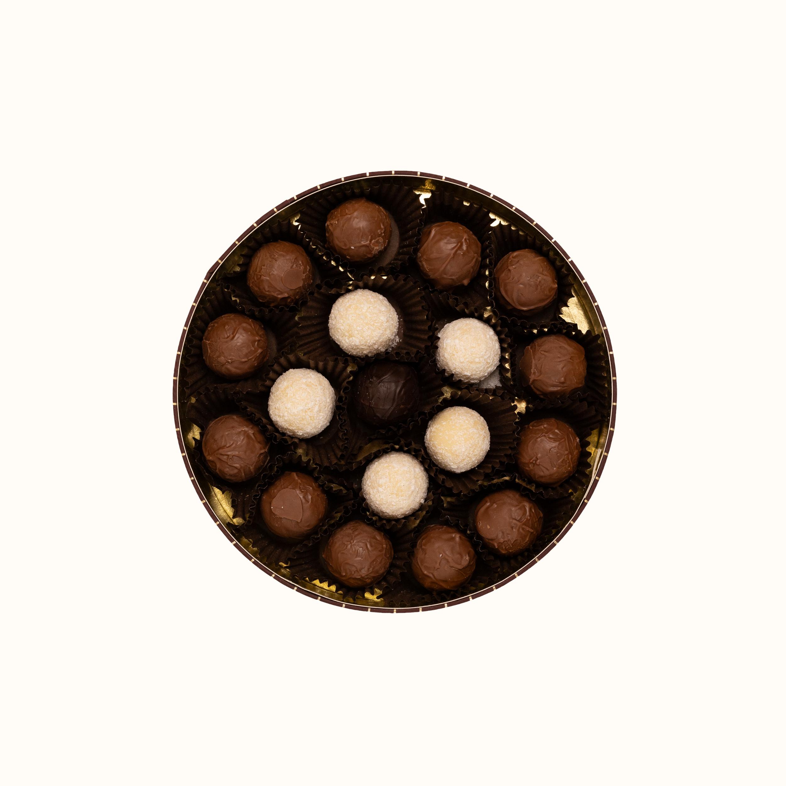 500g Trüf Çikolata Seçkisi Kahverengi