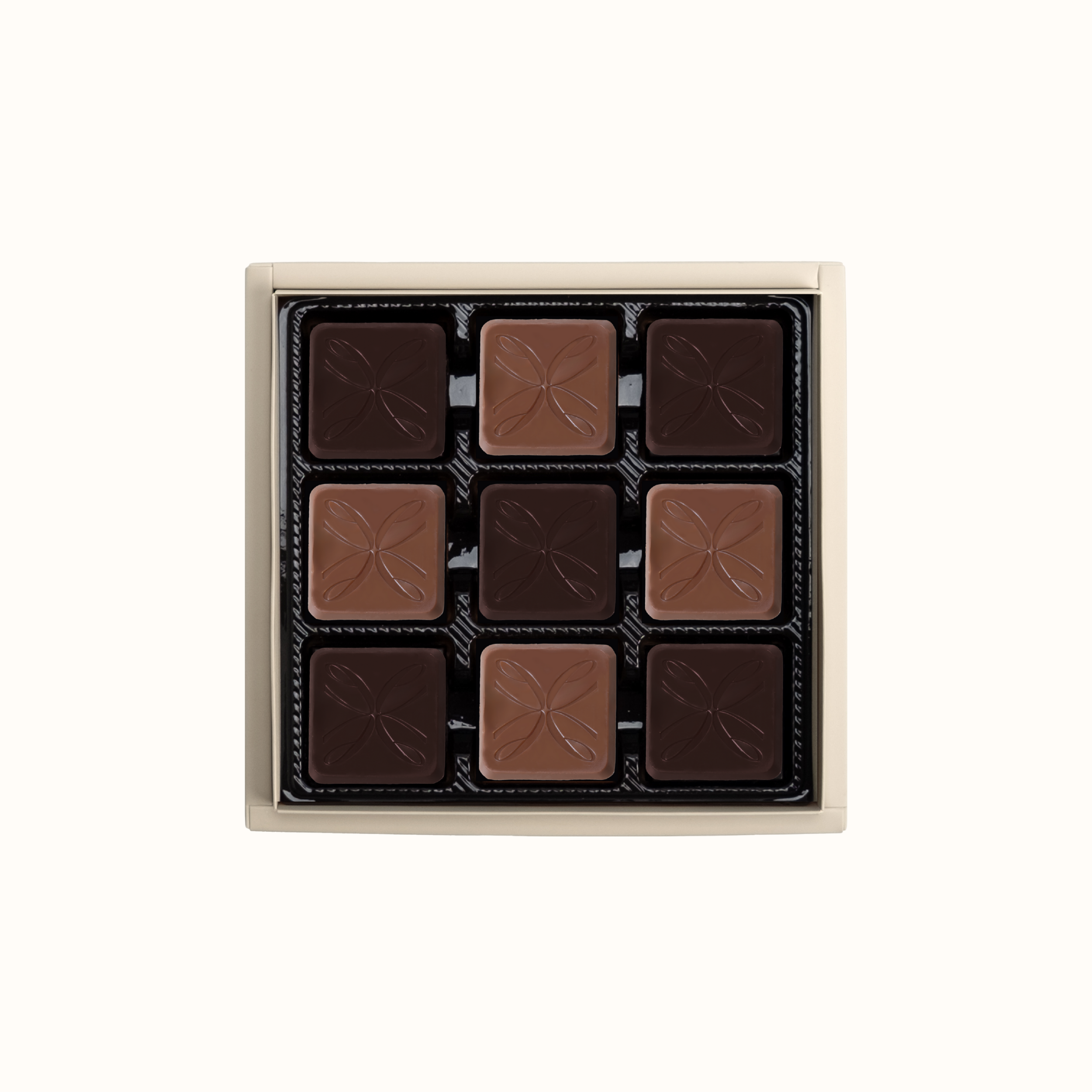 9x Sütlü & Bitter Madlen Çikolata